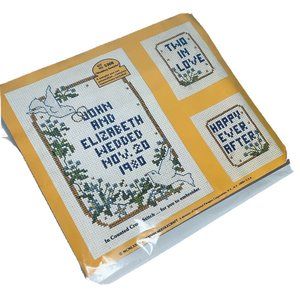 Wedding Sampler 5308 Counted Cross Stitch Paragon